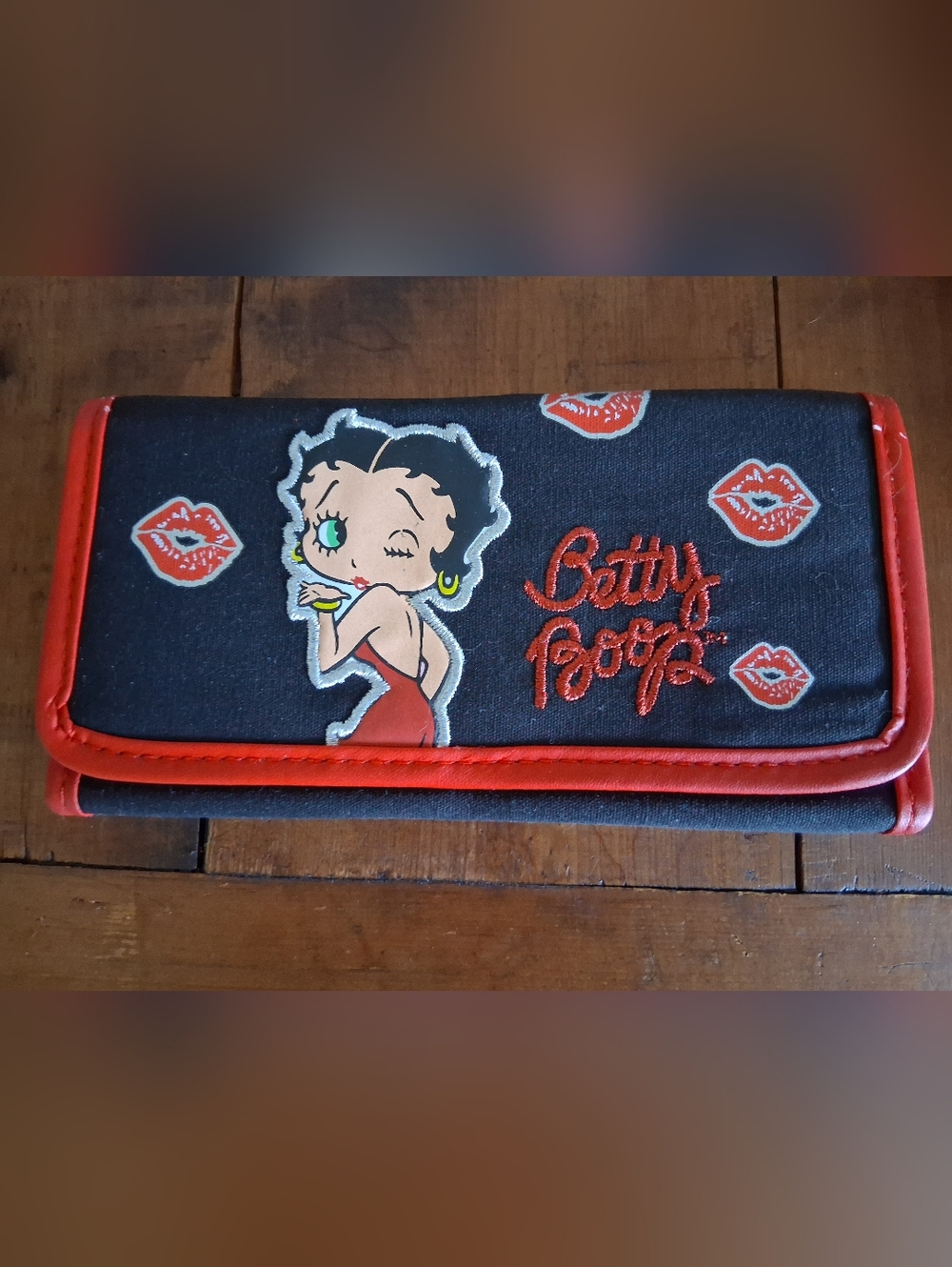 Betty Boop Tri Fold Wallet